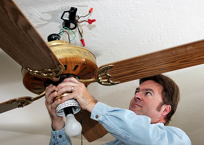 Repair man fixing electrical — Air-Conditioning and Refrigeraion in Sunshine Coast, QLD Repair man fixing electrical — Air-Conditioning and Refrigeraion in Sunshine Coast, QLD